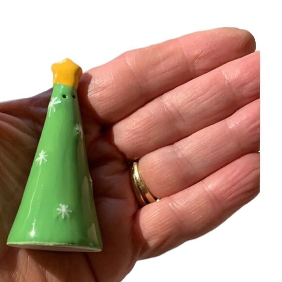 JAN Pashley Salt & Pepper Shakers Christmas Holiday Vintage 2 sets with Sleigh - Picture 6 of 8